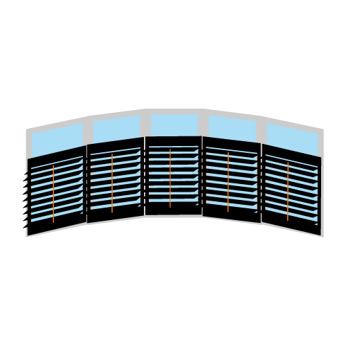 Ferestre bow/rotunde bay