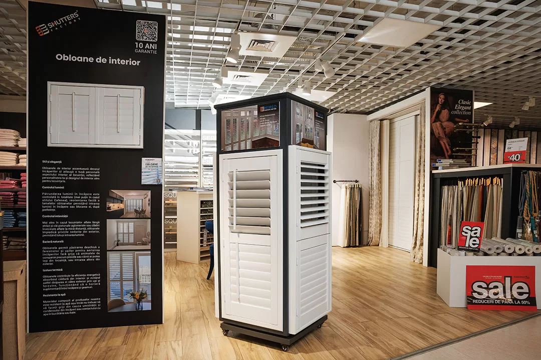 Showroom Shutters Factory la Mobexpert